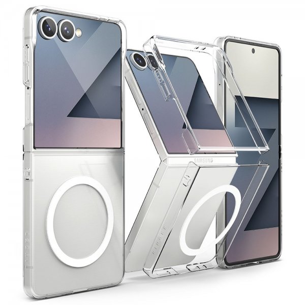Ringke Samsung Galaxy Z Flip 7 Skal Slim Magnetic Transparent