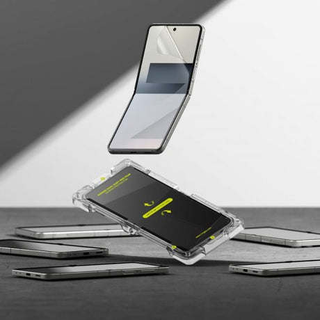 Ringke Samsung Galaxy Z Flip 7 Skärmskydd Dual Easy Pro Film 2-pack