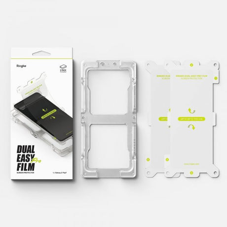 Ringke Samsung Galaxy Z Flip 7 Skärmskydd Dual Easy Pro Film 2-pack