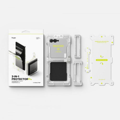 Ringke Samsung Galaxy Z Flip 7 Skärmskydd 3-in-1 Protector Pro