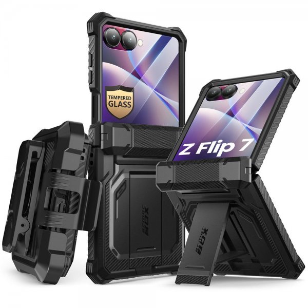 Supcase Samsung Galaxy Z Flip 7 Skal ArmorBox Svart