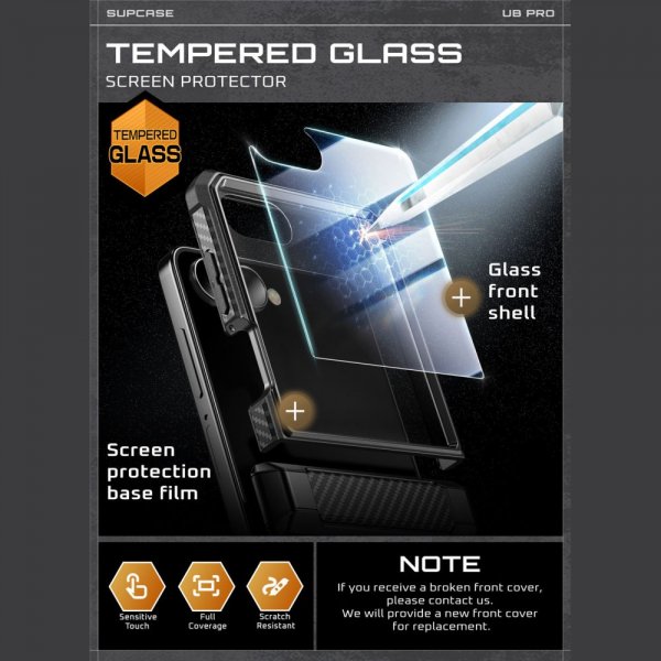 Supcase Samsung Galaxy Z Flip 7 Skal UB Pro Svart