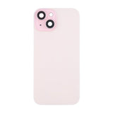 iPhone 15 Plus Baksida Glas med Magnet och Kameralins - Rosa