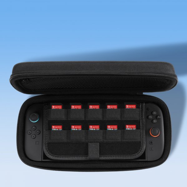 Dux Ducis Nintendo Switch 2 Väska med Handtag och Spelförvaring Svart