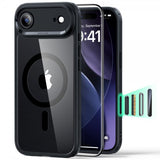 ESR iPhone Air Skal och Skärmskydd Classic Hybrid MagSafe Set Svart Transparent