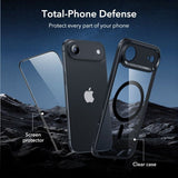 ESR iPhone Air Skal och Skärmskydd Classic Hybrid MagSafe Set Svart Transparent