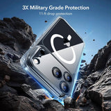 ESR iPhone 17 Pro Skal och Skärmskydd Classic Hybrid MagSafe Set Transparent