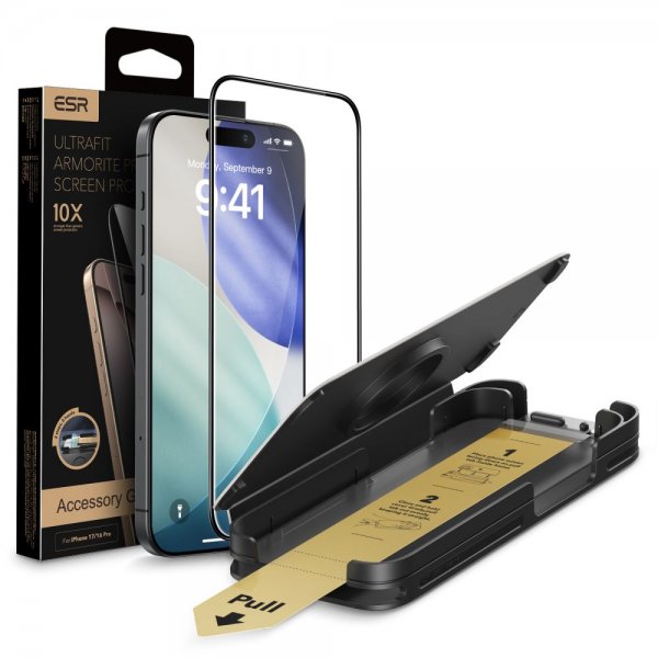 ESR iPhone 17 Pro Skärmskydd UltraFit Armorite