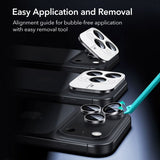 ESR iPhone 14/15/16/17 Pro & Pro Max Kameraskydd Armorite Transparent