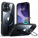 ESR iPhone 17 Skal Classic Hybrid Kickstand MagSafe Svart Transparent