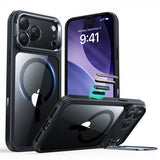 ESR iPhone 17 Pro Max Skal Classic Hybrid Kickstand MagSafe Svart Transparent