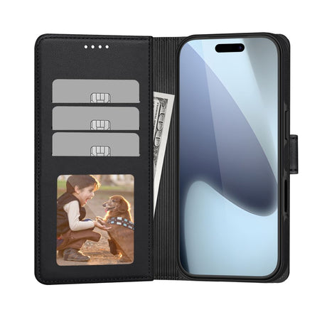 Tech-Protect iPhone Air Fodral Wallet MagSafe Svart