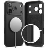 Ringke iPhone 17 Pro Max Skal Silicone Magnetic Svart