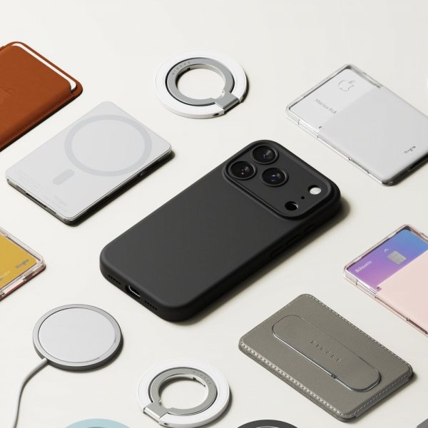 Ringke iPhone 17 Pro Max Skal Silicone Magnetic Svart