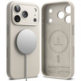 Ringke iPhone 17 Pro Max Skal Silicone Magnetic Stone