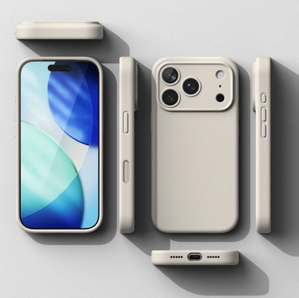 Ringke iPhone 17 Pro Max Skal Silicone Magnetic Stone