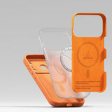 Ringke iPhone 17 Pro Max Skal Silicone Magnetic Tangerine