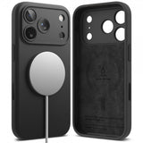 Ringke iPhone 17 Pro Skal Silicone Magnetic Lila