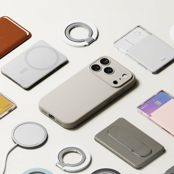 Ringke iPhone 17 Pro Skal Silicone Magnetic Stone