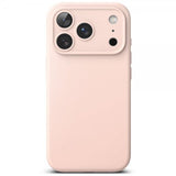Ringke iPhone 17 Pro Skal Silicone Magnetic Pink Sand