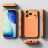 Ringke iPhone 17 Pro Skal Silicone Magnetic Tangerine