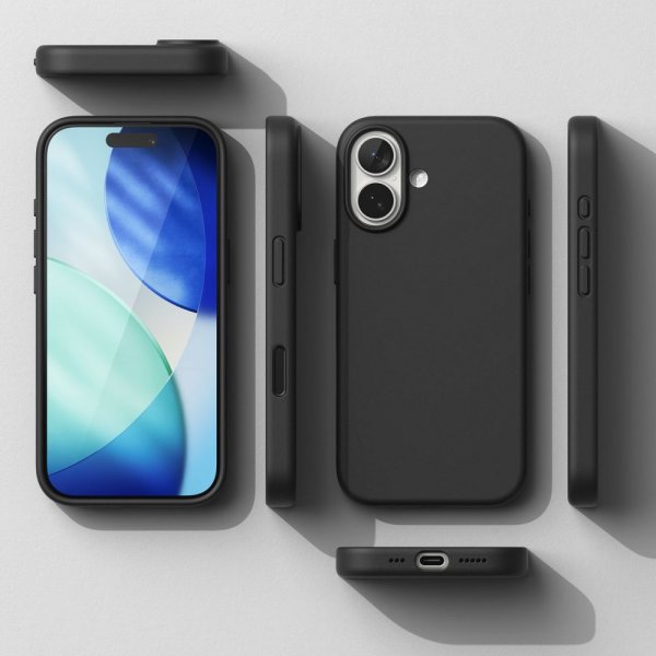 Ringke iPhone 17 Skal Silicone Magnetic Svart