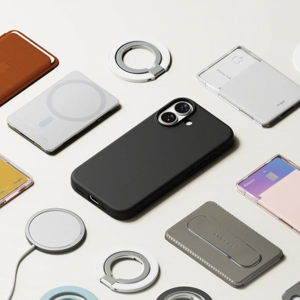 Ringke iPhone 17 Skal Silicone Magnetic Svart