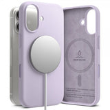 Ringke iPhone 17 Skal Silicone Magnetic Lila