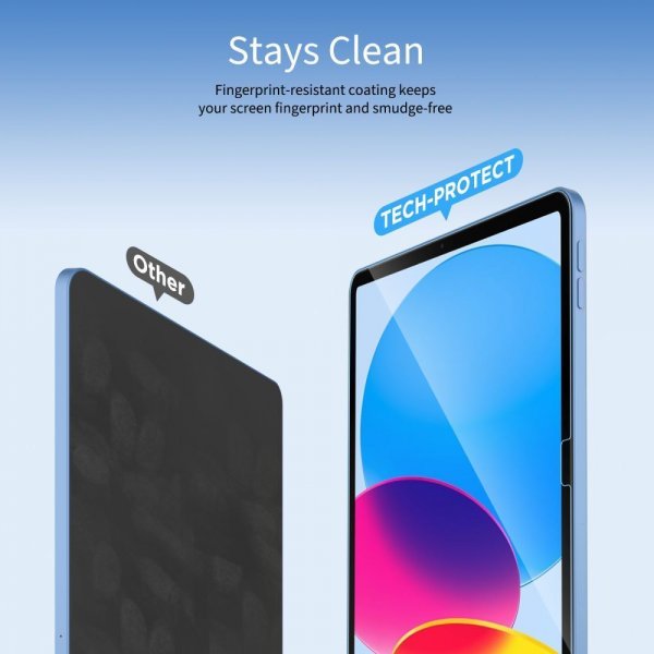 Tech-Protect Samsung Galaxy Tab S10 Lite Skärmskydd Glass Fit+ 2-pack