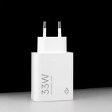 Xiaomi Original Laddare med USB-C kabel 33W Charging Combo 3A Type-A