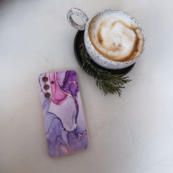 Tech-Protect Samsung Galaxy A17 Skal Icon Pink Marble