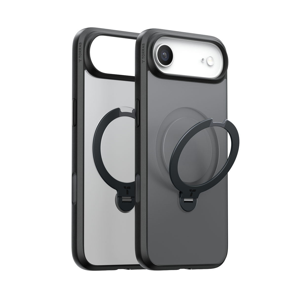 Torras iPhone Air Skal Ostand Q3 Spin Obsidian Black