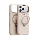 Torras iPhone 17 Pro Skal Ostand Q3 Silicone Desert Gold