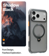 Torras iPhone 17 Pro Max Skal Ostand Q3 Air Shadow Black