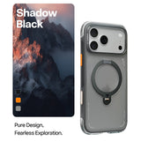Torras iPhone 17 Pro Max Skal Ostand Q3 Air Shadow Black