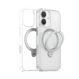 Torras iPhone 17 Skal Ostand Q3 Spin Transparent