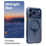 Torras iPhone 17 Pro Max Skal Ostand Q3 Air Deep Blue