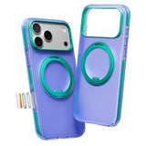 Torras iPhone 17 Pro Max Skal Ostand O3 Hue Indigo Blue