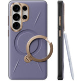Torras Samsung Galaxy S26 Ultra Skal Ostand Q3 Vegskin Dark Purple