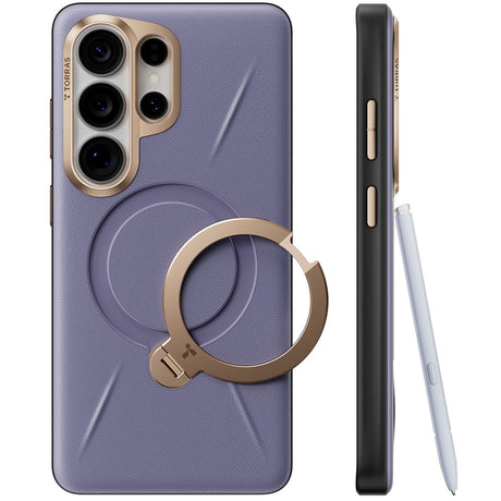 Torras Samsung Galaxy S26 Ultra Skal Ostand Q3 Vegskin Dark Purple