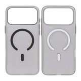 iPhone 17 Pro Skal Korrugerad MagSafe Ljusgrå