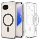 Spigen Google Pixel 10a Skal Ultra Hybrid MagFit Clear Graphite