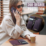 CaseMe iPhone 16e/iPhone 17e Fodral C49 Series Lila