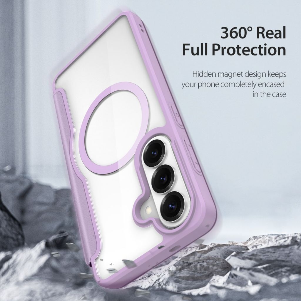 Dux Ducis Samsung Galaxy S26 Fodral Skin X Pro Series MagSafe Lila