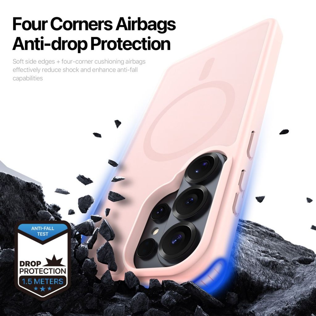 Dux Ducis Samsung Galaxy S26 Ultra Skal Yind Series MagSafe Rosa