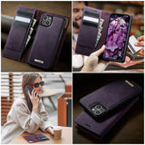 CaseMe iPhone 13 Fodral C49 Series Lila