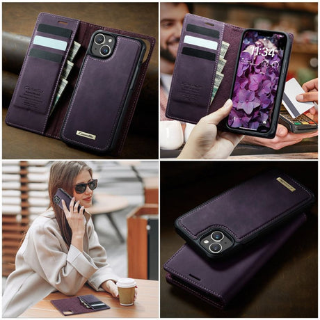 CaseMe iPhone 13 Fodral C49 Series Lila