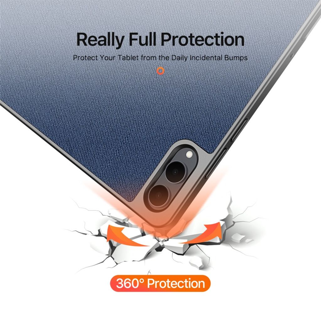 Dux Ducis Samsung Galaxy Tab S11 Ultra/S12 Ultra Fodral DOMO Series Blå