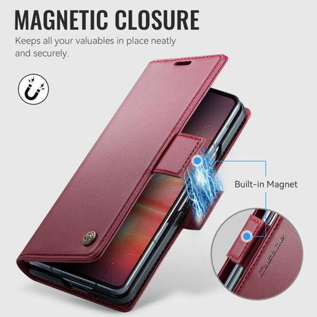 CaseMe Samsung Galaxy Z Fold 8 Ultra Fodral 023 Series Röd