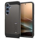 Spigen Samsung Galaxy S25 Plus Skal Tough Armor MagFit Gunmetal